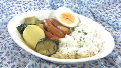 シャウエッセンとごろっと野菜の満足スープカレー kinyoucooking20170728