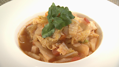 ハクサイの和風ミネストローネ midori260207b