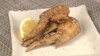 「名古屋風手羽先の甘辛揚げ」 midori251108-3