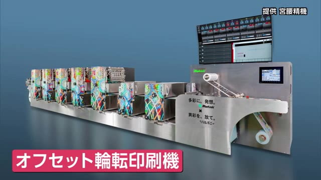 “AI搭載”で廃棄される紙やCO2の削減へ　環境に優しい「印刷機」開発　秋田・大仙市　　　