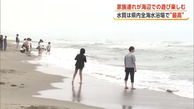 7月20日は海の日　家族連れで海水浴場にぎわう　砂浜が消失し海開きを見送る場所も　秋田